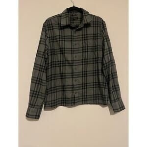 Banana Republic Men’s Grey Flannel Size Lathe Untucked Fit